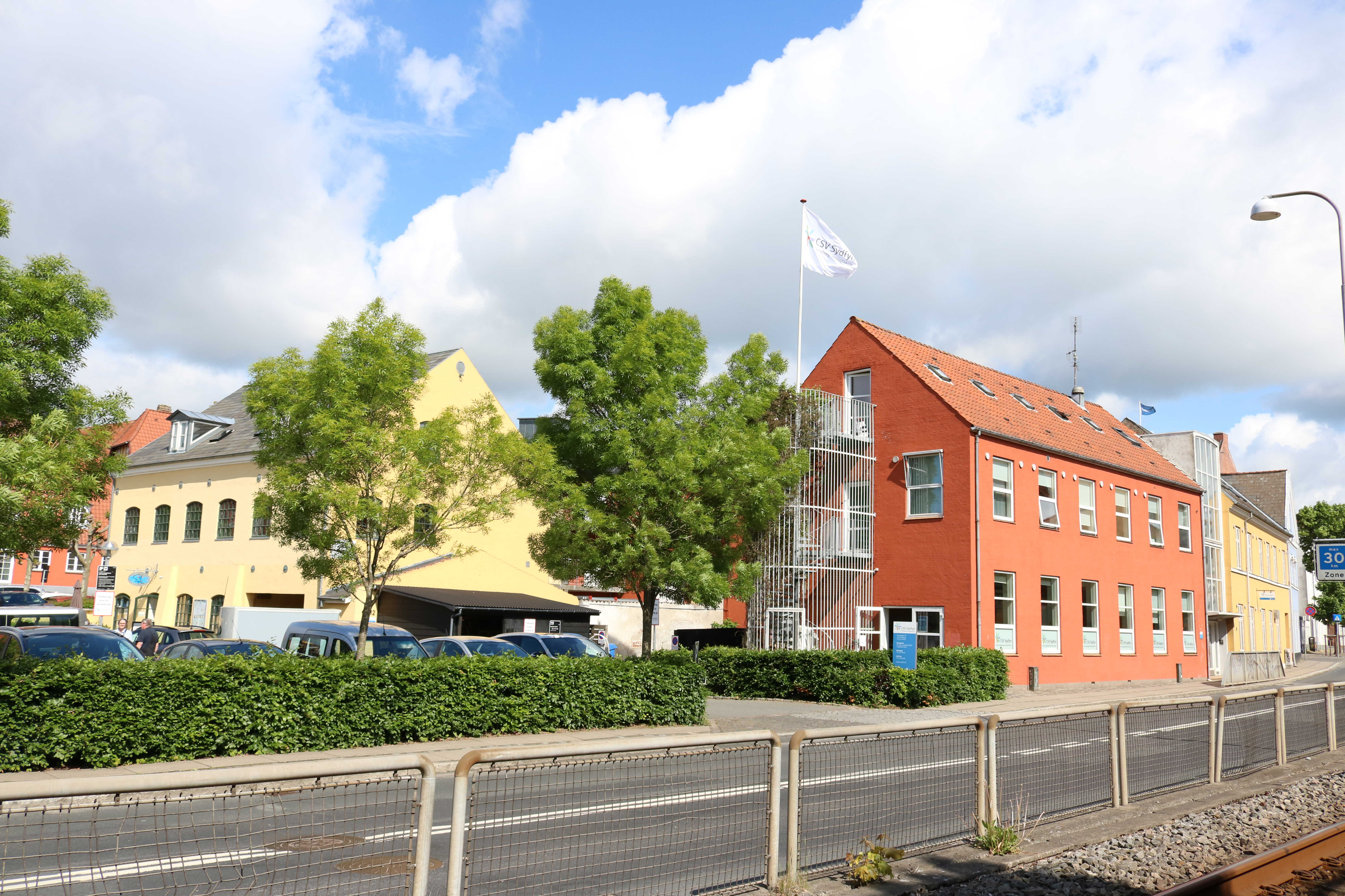 CSV's bygninger set udefra